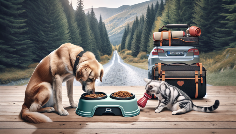 Portable pet bowls for travel feeding solutions